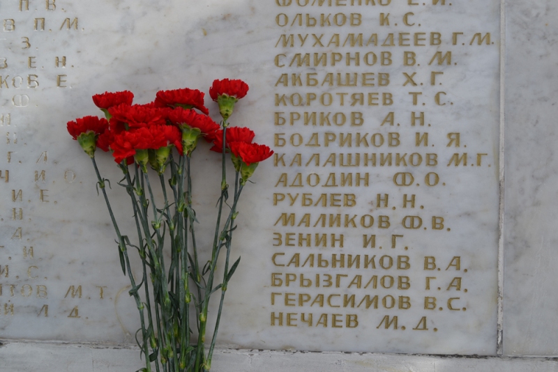 Митинг на воинском захоронении «Любино Поле», посвященный 77-й годовщине Победы в Великой Отечественной войне 1941-1945 г.г. (9 мая 2022 года).